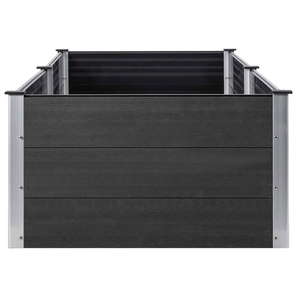 vidaXL Garden Raised Bed 250x50x54 cm WPC Grey - Raised Beds from vidaXL
