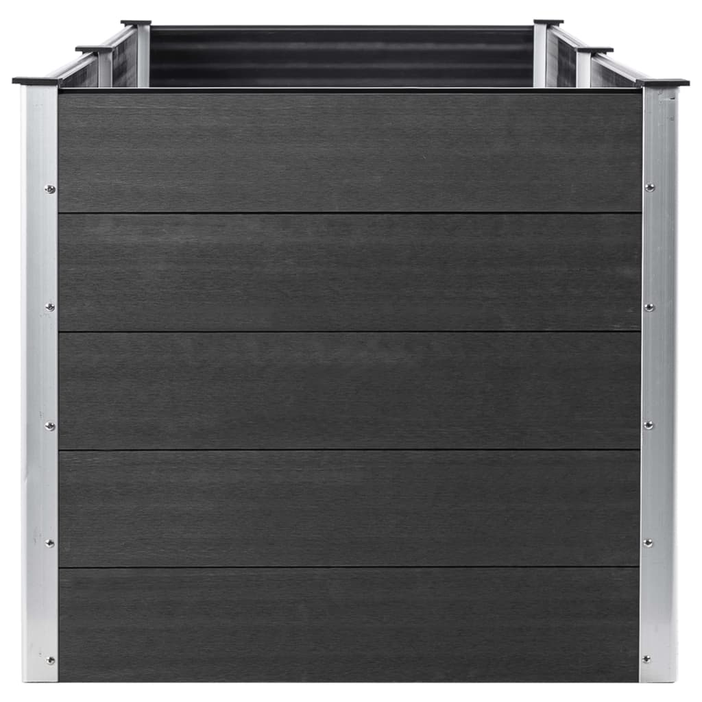 vidaXL Garden Raised Bed 250x50x54 cm WPC Grey - Raised Beds from vidaXL