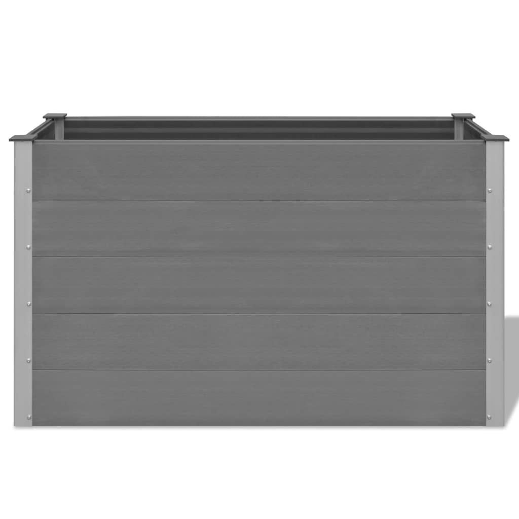 vidaXL Garden Raised Bed 250x50x54 cm WPC Grey - Raised Beds from vidaXL
