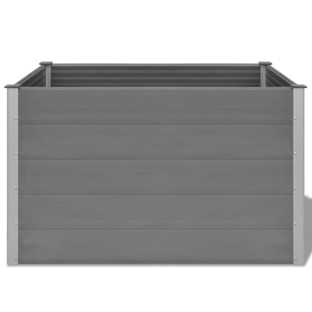 vidaXL Garden Raised Bed 250x50x54 cm WPC Grey - Raised Beds from vidaXL