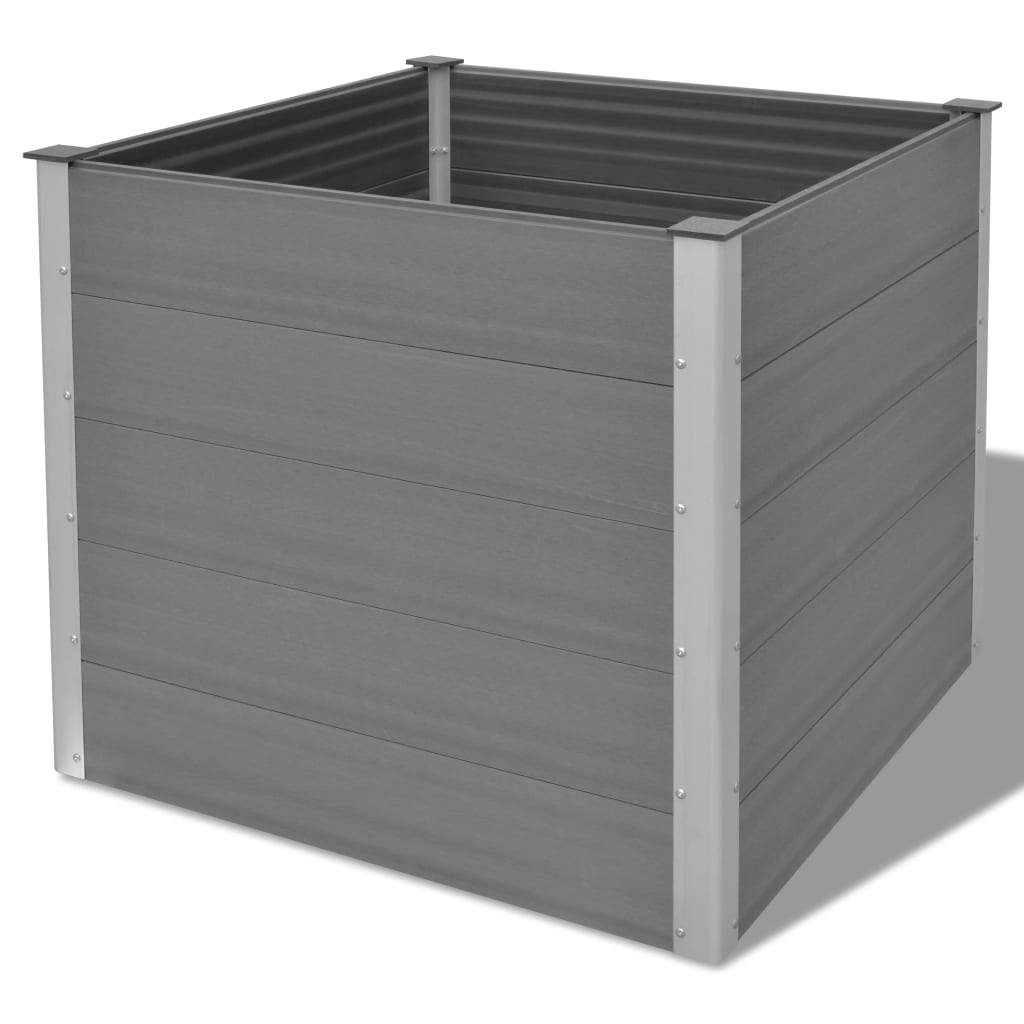 vidaXL Garden Raised Bed 250x50x54 cm WPC Grey - Raised Beds from vidaXL