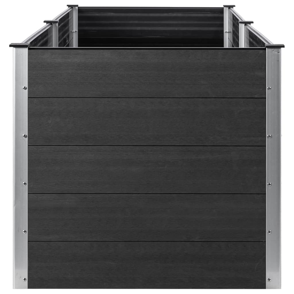 vidaXL Garden Raised Bed 250x50x54 cm WPC Grey - Raised Beds from vidaXL