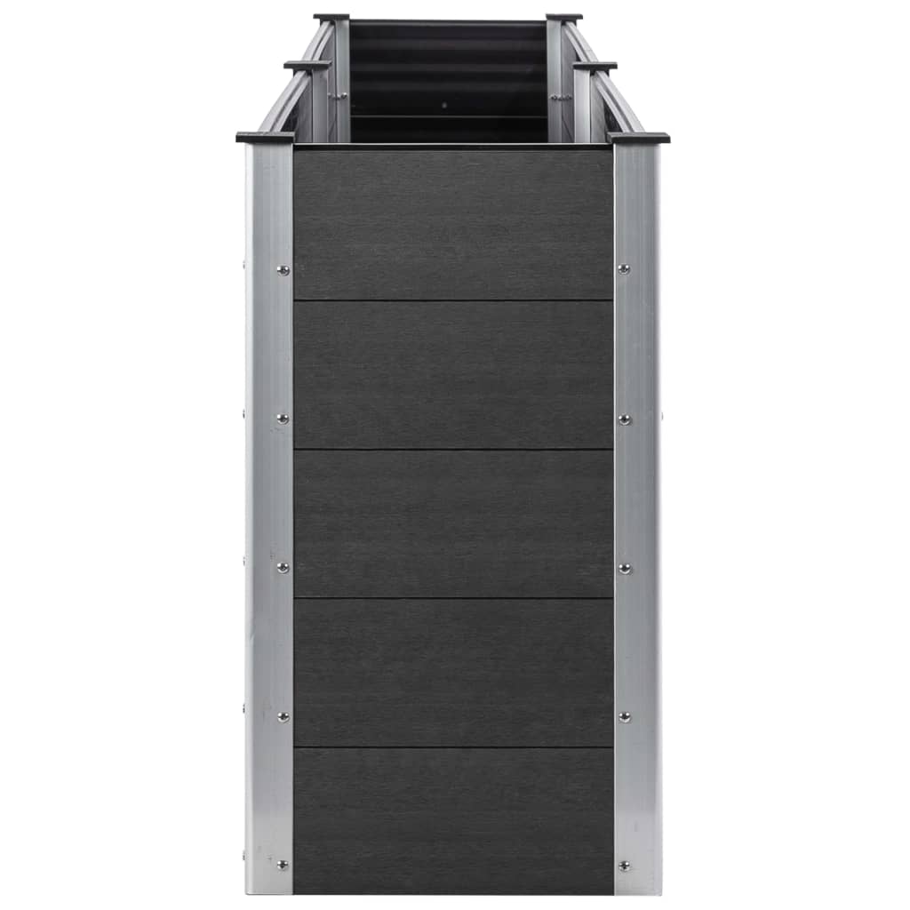 vidaXL Garden Raised Bed 250x50x54 cm WPC Grey - Raised Beds from vidaXL