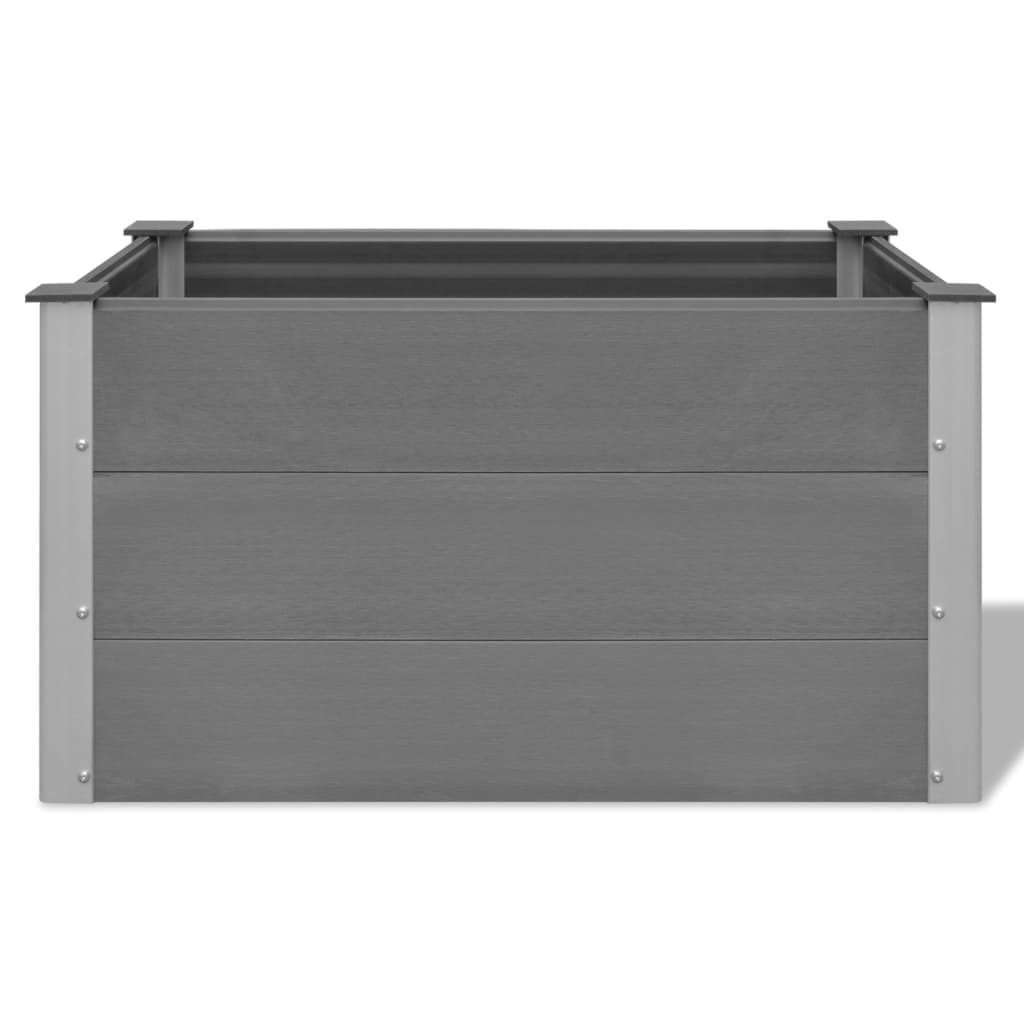 vidaXL Garden Raised Bed 250x50x54 cm WPC Grey - Raised Beds from vidaXL