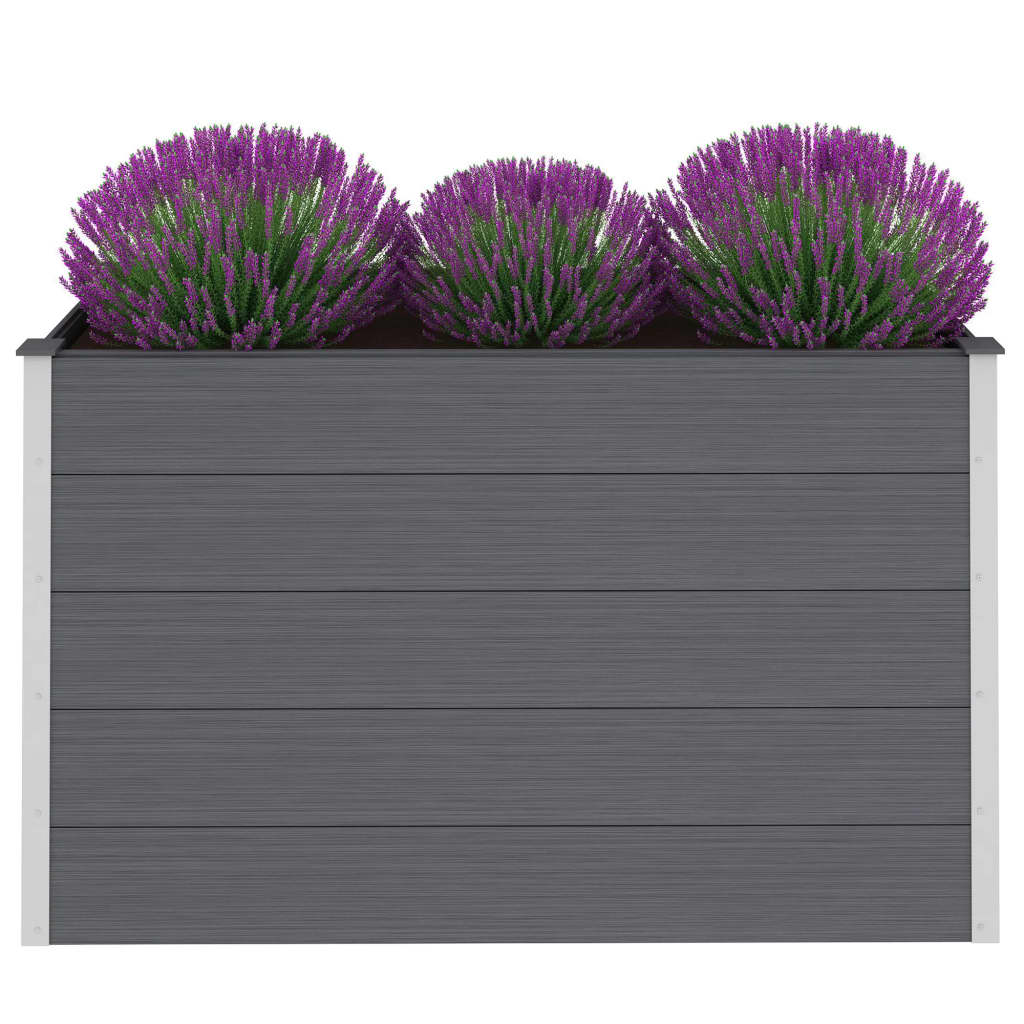 vidaXL Garden Raised Bed 250x50x54 cm WPC Grey - Raised Beds from vidaXL