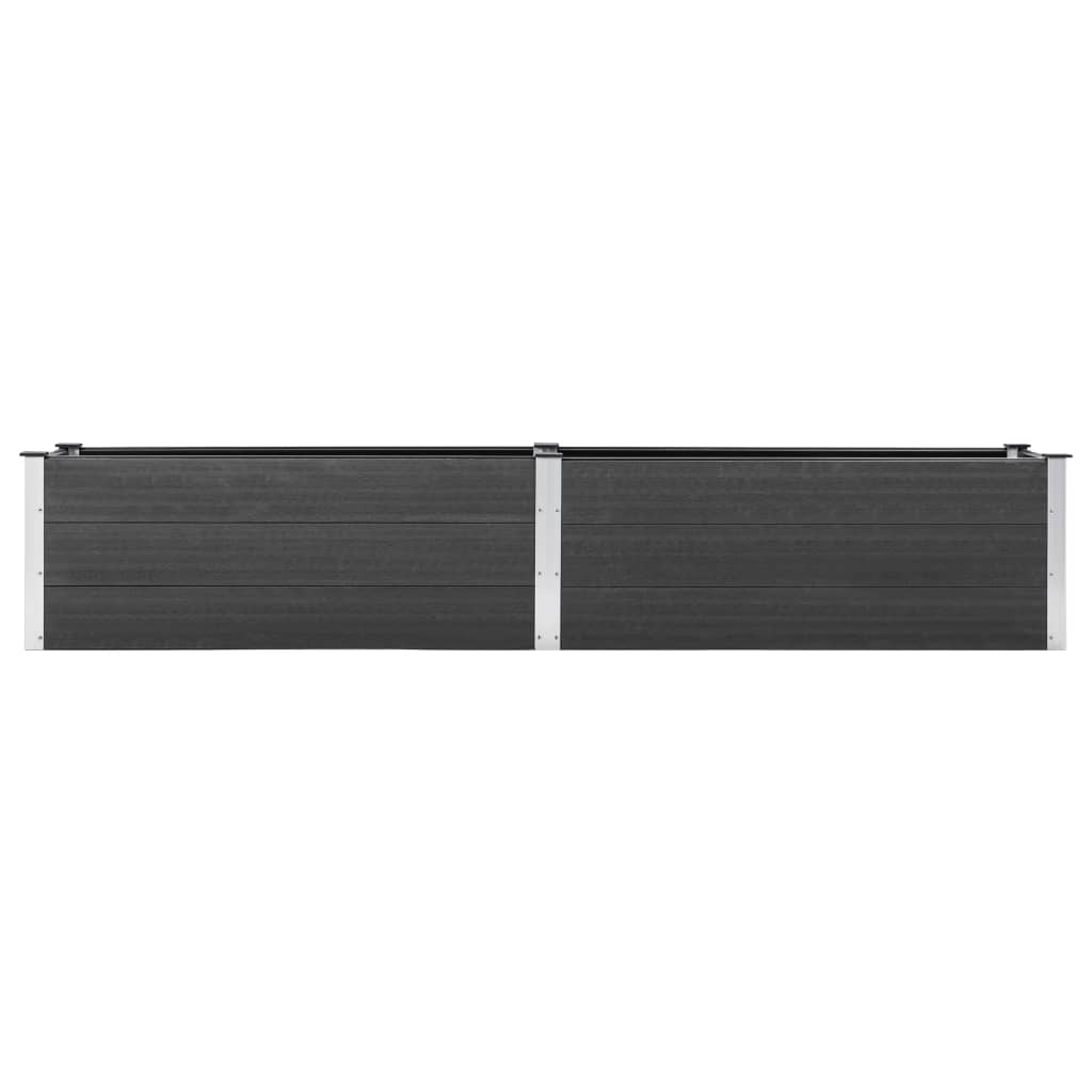 vidaXL Garden Raised Bed 250x50x54 cm WPC Grey - Raised Beds from vidaXL