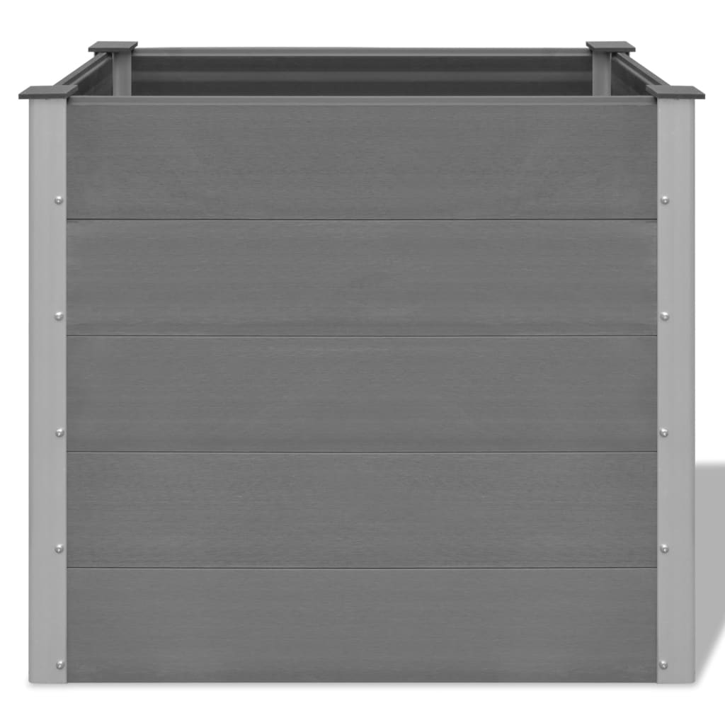 vidaXL Garden Raised Bed 250x50x54 cm WPC Grey - Raised Beds from vidaXL