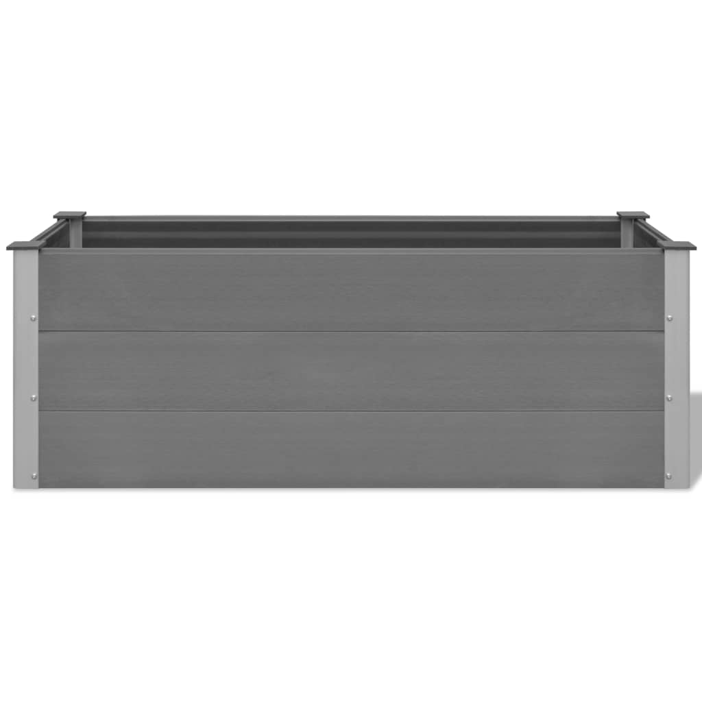 vidaXL Garden Raised Bed 250x50x54 cm WPC Grey - Raised Beds from vidaXL