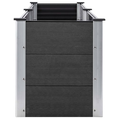 vidaXL Garden Raised Bed 250x50x54 cm WPC Grey - Raised Beds from vidaXL
