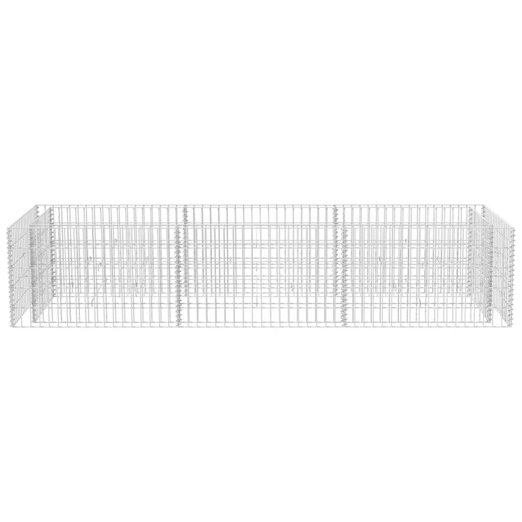 vidaXL Gabion Raised Bed Steel 360x90x100 cm - Raised Beds from vidaXL