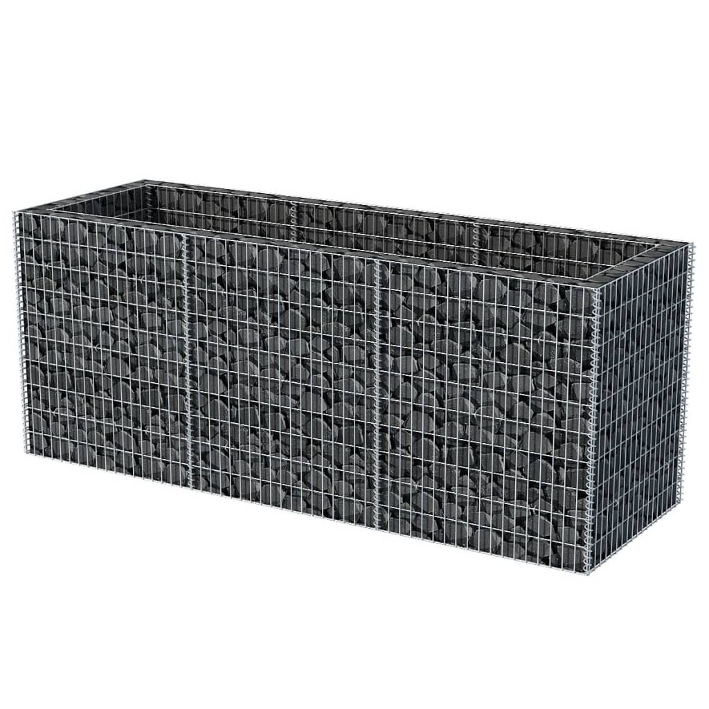 vidaXL Gabion Raised Bed Steel 360x90x100 cm - Raised Beds from vidaXL