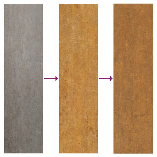 vidaXL Garden Raised Bed 100x100x26 cm Corten Steel - Home Symphony