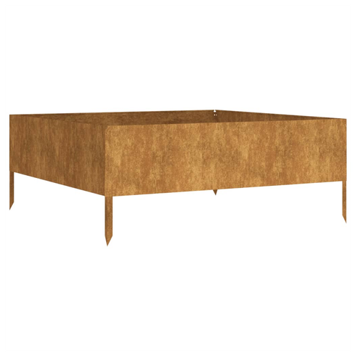 vidaXL Garden Raised Bed 100x100x41 cm Corten Steel - Home Symphony