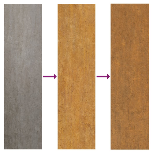 vidaXL Garden Raised Bed 100x100x41 cm Corten Steel - Home Symphony