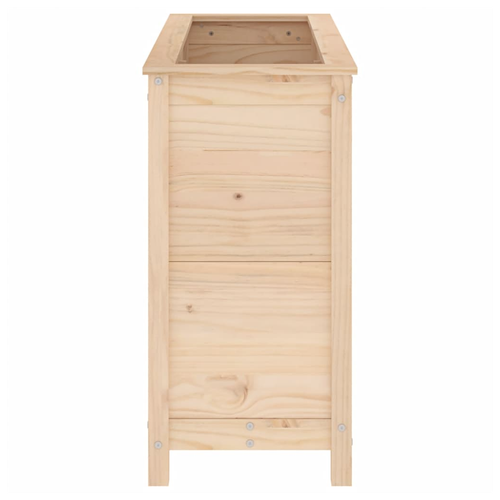 vidaXL Garden Raised Bed 119.5x40x78 cm Solid Wood Pine - Home Symphony