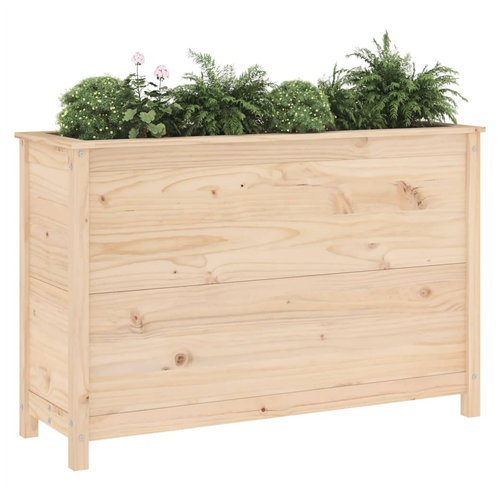 vidaXL Garden Raised Bed 119.5x40x78 cm Solid Wood Pine - Home Symphony