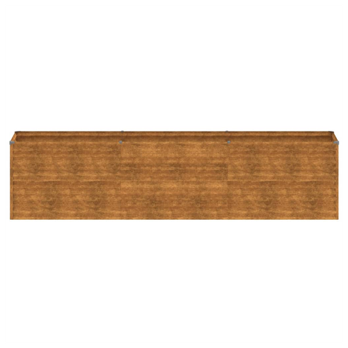 vidaXL Garden Raised Bed 291x50x69 cm Corten Steel - Home Symphony