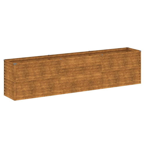 vidaXL Garden Raised Bed 291x50x69 cm Corten Steel - Home Symphony