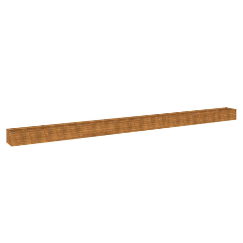 vidaXL Garden Raised Bed 770x50x36 cm Corten Steel - Home Symphony