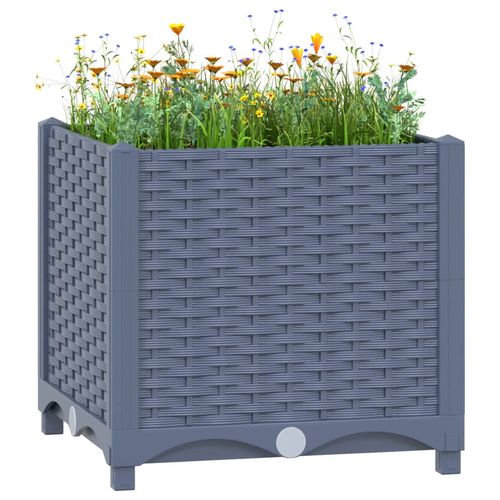 vidaXL Raised Bed 40x40x23 cm Polypropylene - Raised Beds from vidaXL