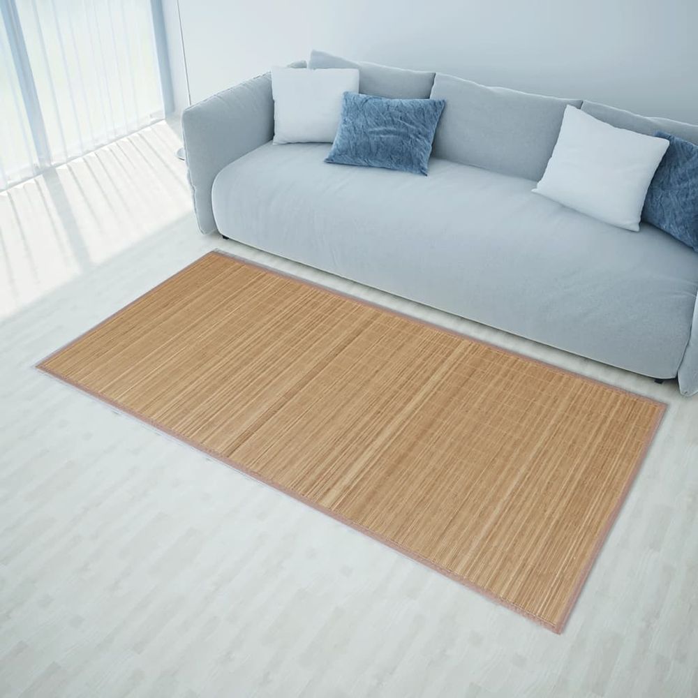 Rug Bamboo 100x160 cm Natural vidaXL - Rug from vidaXL