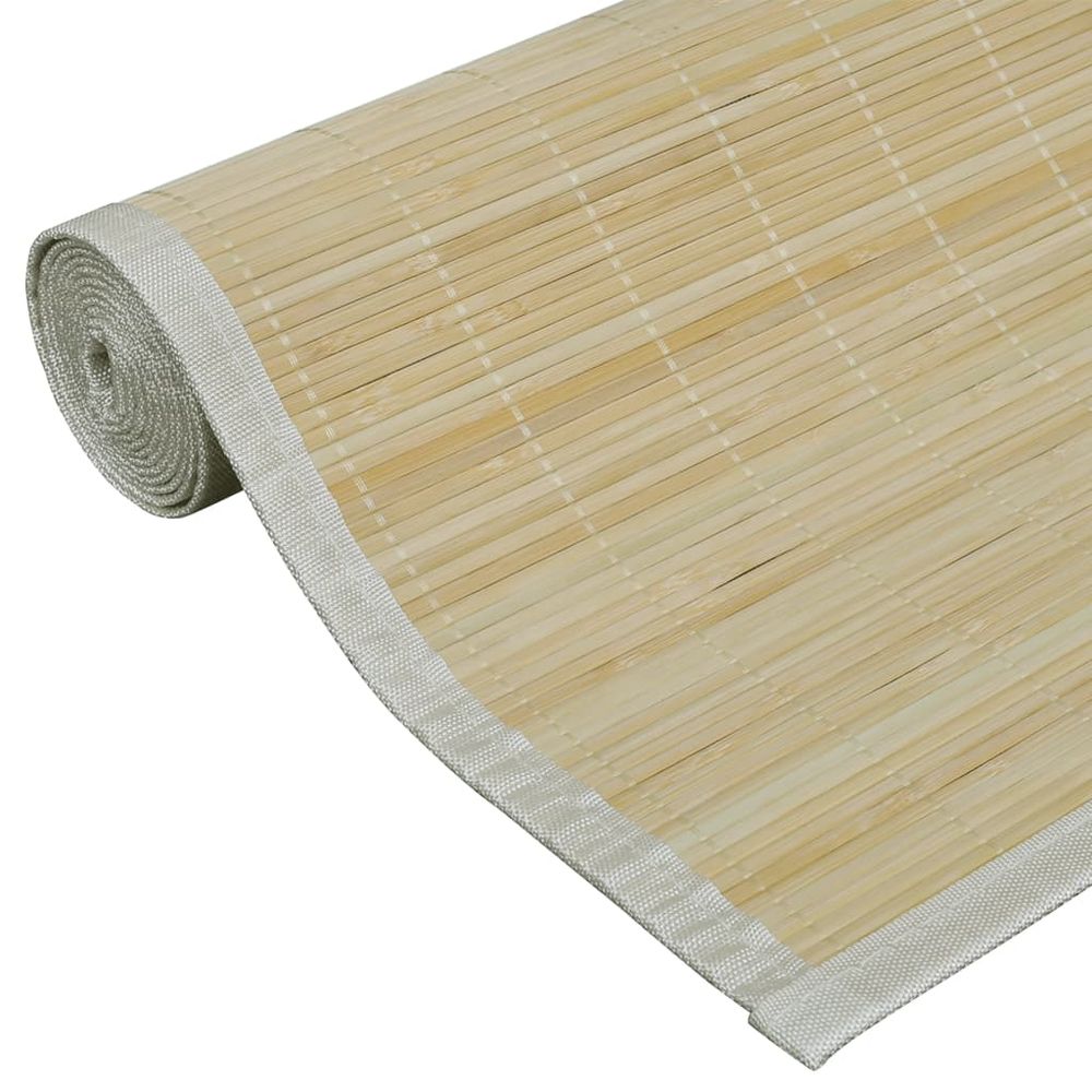Rug Bamboo 100x160 cm Natural vidaXL - Rug from vidaXL