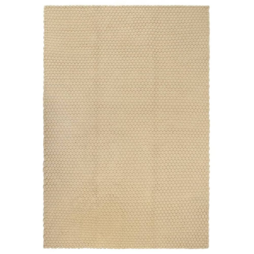 vidaXL Rug Rectangular Natural 80x160 cm vidaXL Cotton - Rug from vidaXL