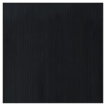 vidaXL Rug Square Black100x100 cm Bamboo - Rug from vidaXL