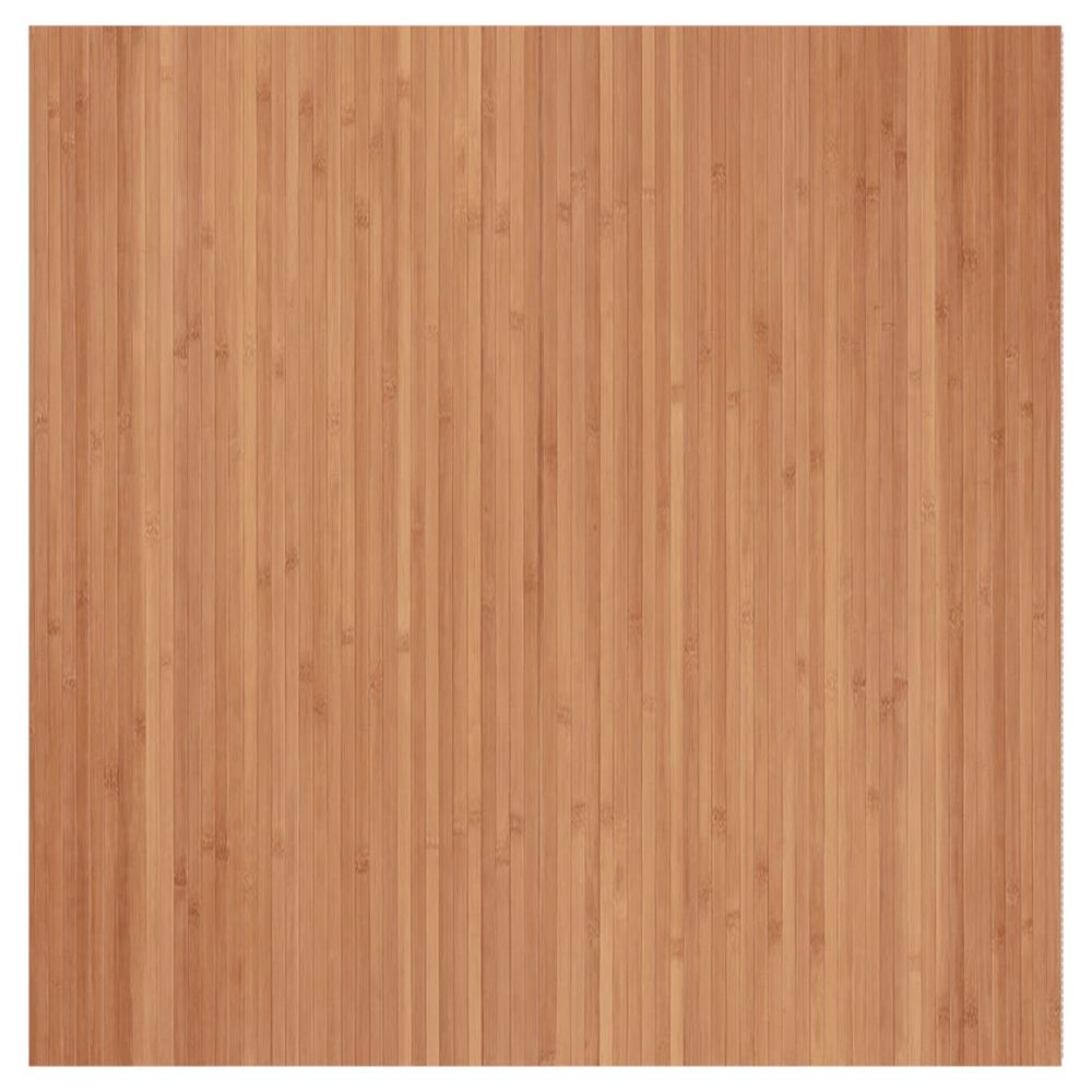 vidaXL Rug Square Nature 100x100 cm Bamboo - Rug from vidaXL