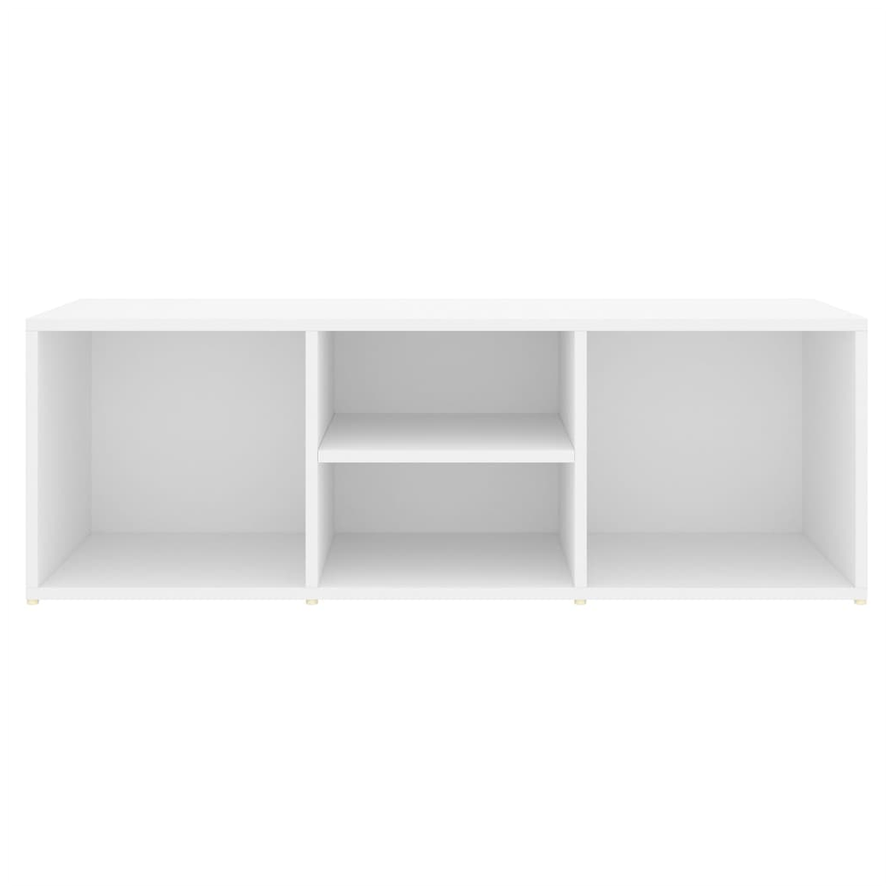 vidaXL Shoe Storage Bench White 105x35x35 cm Engineered Wood - Shoe Storage from vidaXL