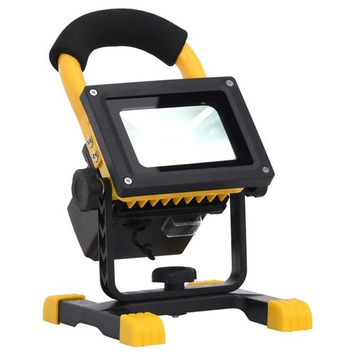 Rechargeable LED Spotlight with Handle 30 W Cold White - Home Symphony