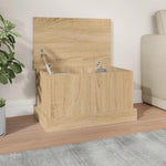 Storage Box White 50x30x28 cm vidaXL Engineered Wood - Storage Box from vidaXL