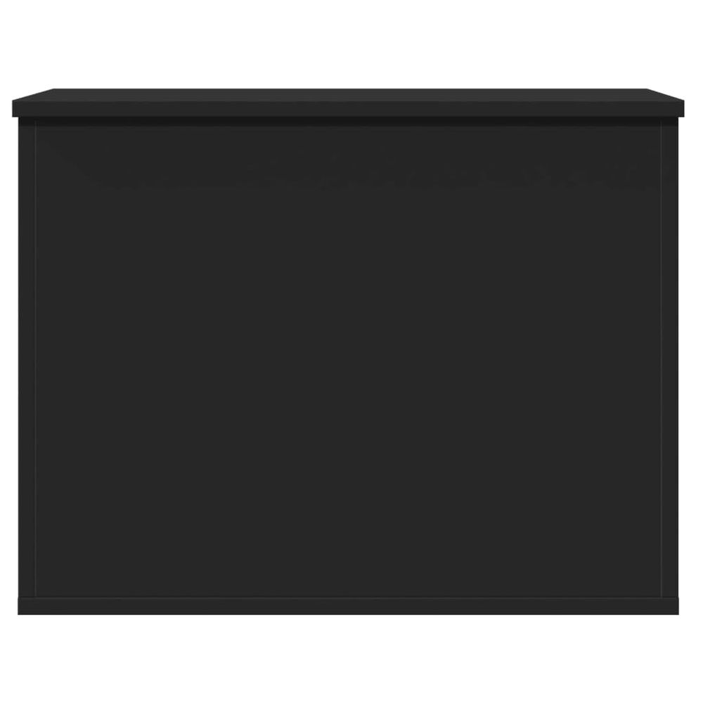 Storage Box Black 60x42x46 cm vidaXL Engineered Wood - Storage Box from vidaXL