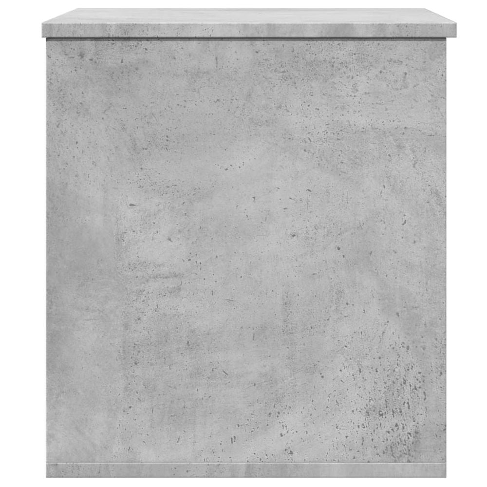 Storage Box Concrete Grey 60x42x46 cm vidaXL Engineered Wood - Storage Box from vidaXL
