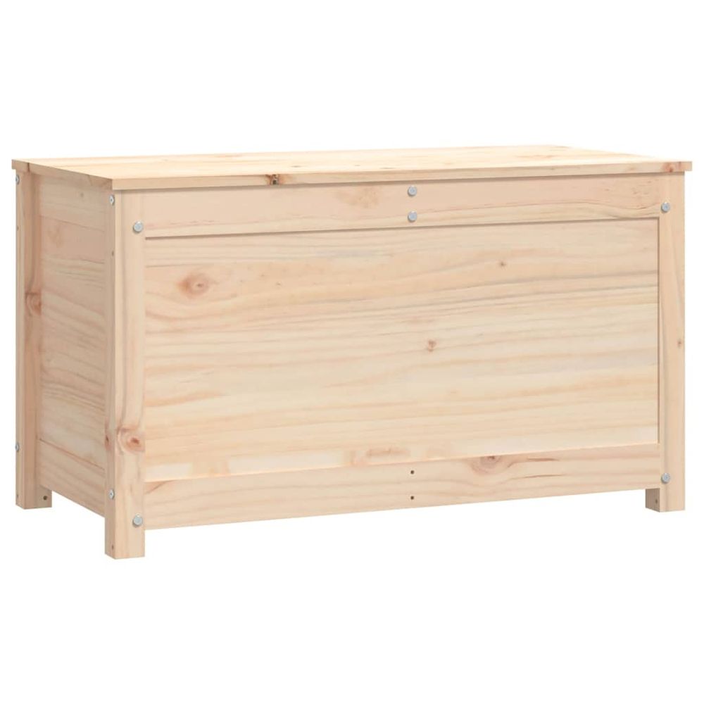 Storage Box 80x40x45.5 cm vidaXL Solid Wood Pine - Storage Box from vidaXL