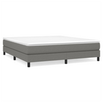 Bed Frame Dark Grey 180x200 cm vidaXL Super King Fabric - Super King Size from vidaXL