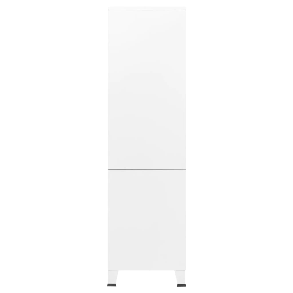 vidaXL Industrial Wardrobe Black 90x50x180 cm Metal - Wardrobe from vidaXL