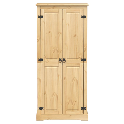 vidaXL Wardrobe Corona 76x50x170 cm Solid Wood Pine - Wardrobe from vidaXL