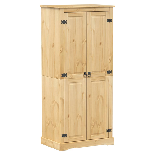 vidaXL Wardrobe Corona 76x50x170 cm Solid Wood Pine - Wardrobe from vidaXL