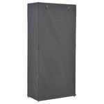 vidaXL Wardrobe Grey 79x40x170 cm Fabric - Wardrobe from vidaXL