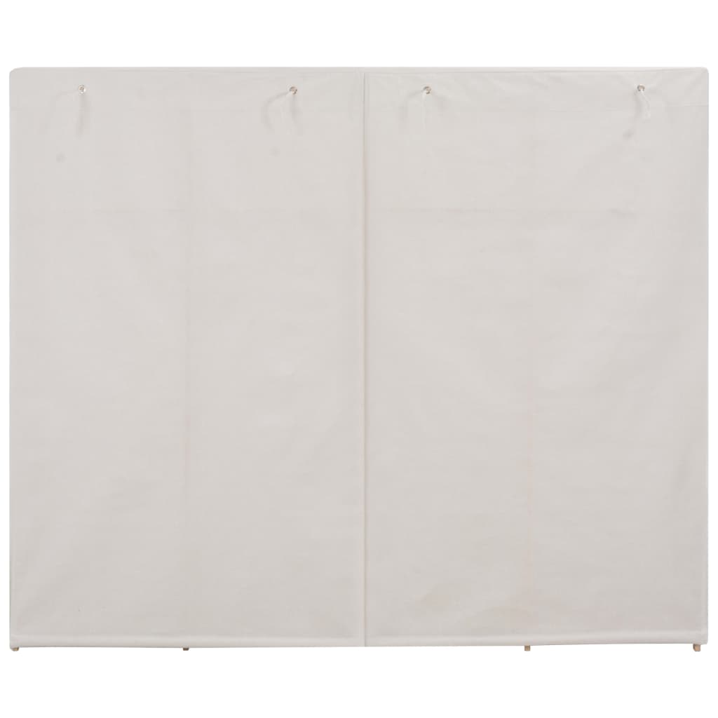 vidaXL Wardrobe White 200x40x170 cm Fabric - Wardrobe from vidaXL