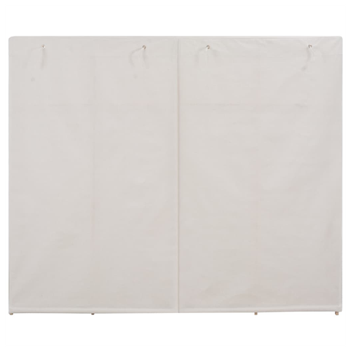 vidaXL Wardrobe White 200x40x170 cm Fabric - Wardrobe from vidaXL