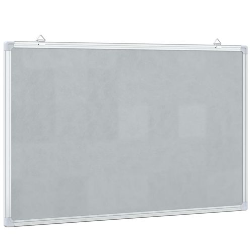 vidaXL Magnetic Whiteboard 40x30x1.7 cm Aluminium - Whiteboard from vidaXL