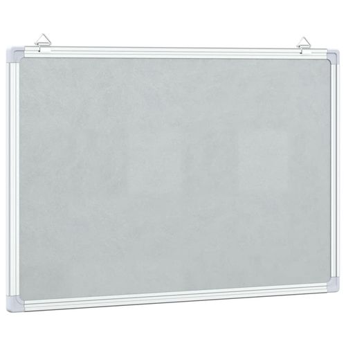 vidaXL Magnetic Whiteboard 40x30x1.7 cm Aluminium - Whiteboard from vidaXL