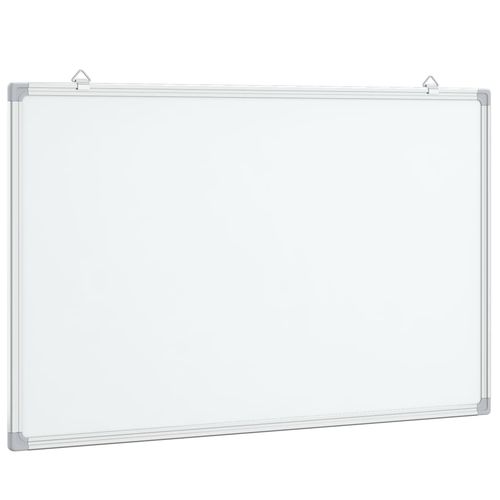 vidaXL Magnetic Whiteboard 40x30x1.7 cm Aluminium - Whiteboard from vidaXL