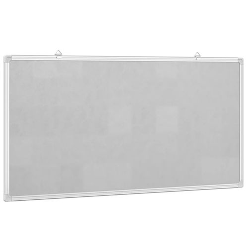 vidaXL Magnetic Whiteboard 40x30x1.7 cm Aluminium - Whiteboard from vidaXL