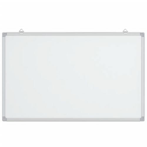 vidaXL Magnetic Whiteboard 40x30x1.7 cm Aluminium - Whiteboard from vidaXL