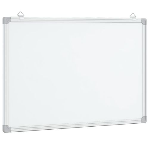 vidaXL Magnetic Whiteboard 40x30x1.7 cm Aluminium - Whiteboard from vidaXL