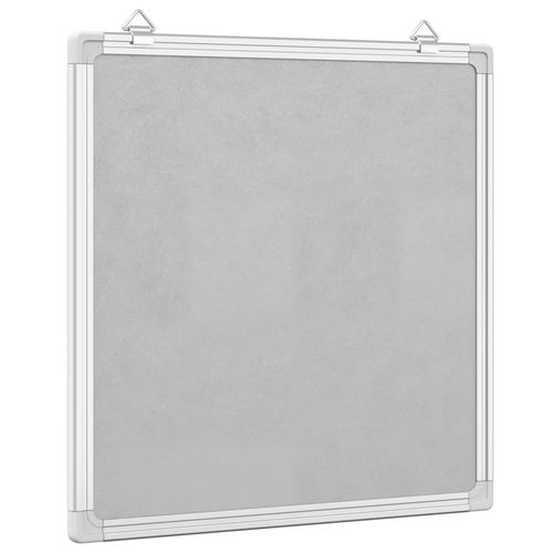 vidaXL Magnetic Whiteboard 40x30x1.7 cm Aluminium - Whiteboard from vidaXL