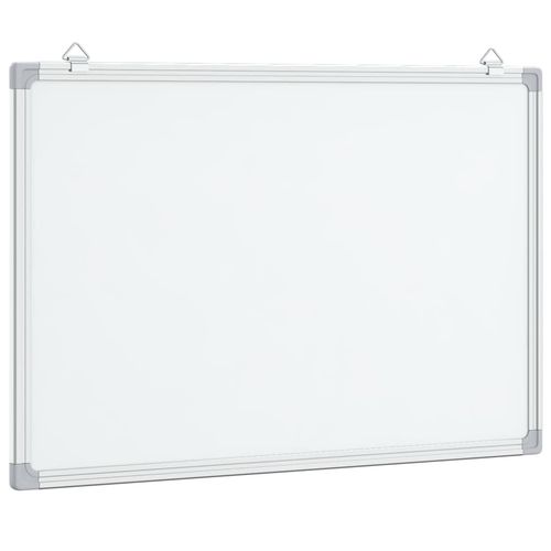 vidaXL Magnetic Whiteboard 40x30x1.7 cm Aluminium - Whiteboard from vidaXL
